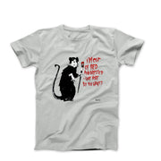 Banksy Out of Bed Rat Street Art T-shirt - Street, Pop & Media Art - Harvey Ltd