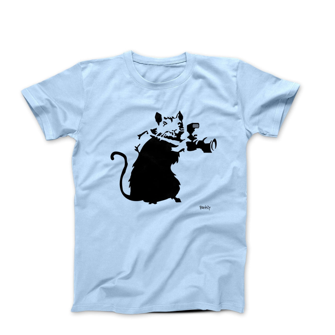 Banksy Paparazzi Rat (2004) Street Art T-shirt - Street, Pop & Media Art - Harvey Ltd