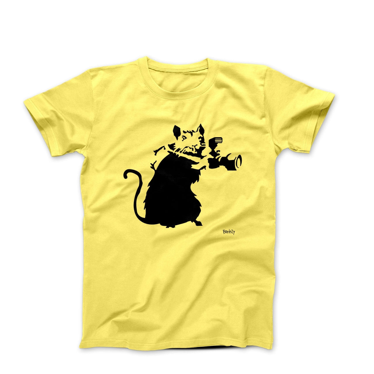 Banksy Paparazzi Rat (2004) Street Art T-shirt - Street, Pop & Media Art - Harvey Ltd
