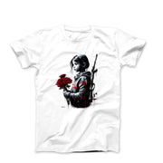 Banksy Peace Offering Street Art T-shirt - Street, Pop & Media Art - Harvey Ltd