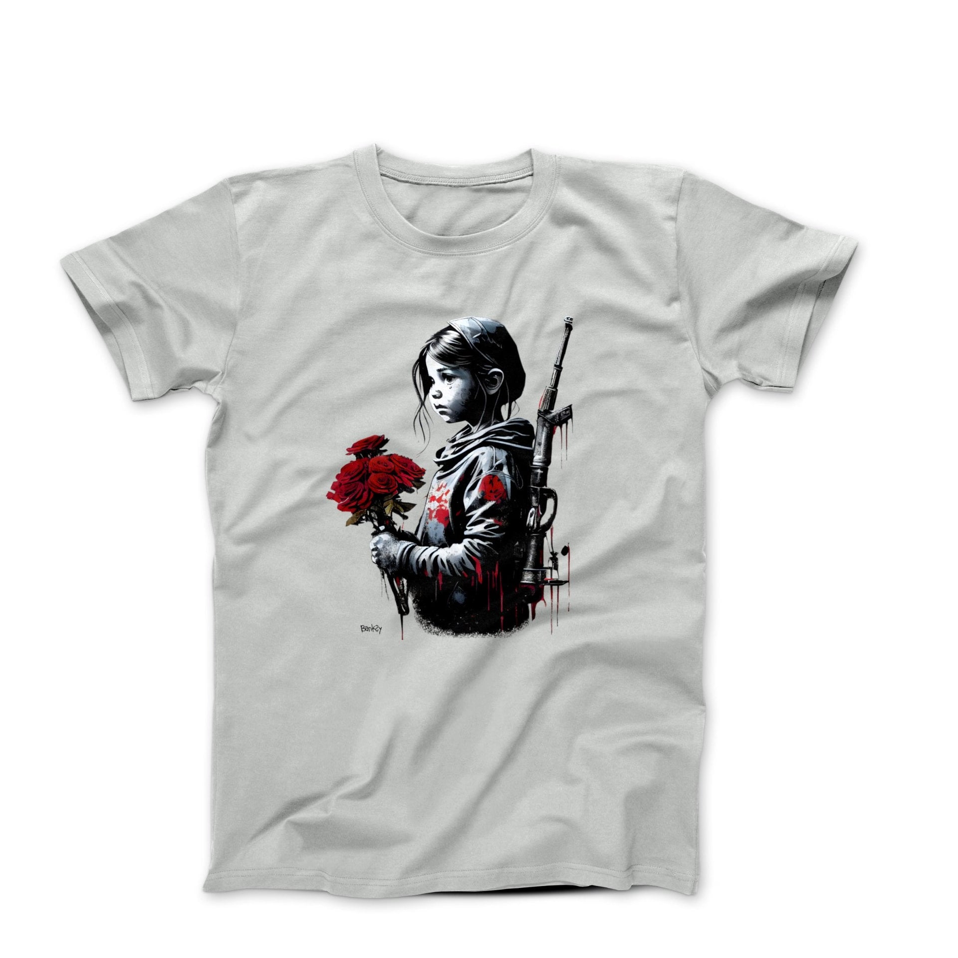Banksy Peace Offering Street Art T-shirt - Street, Pop & Media Art - Harvey Ltd