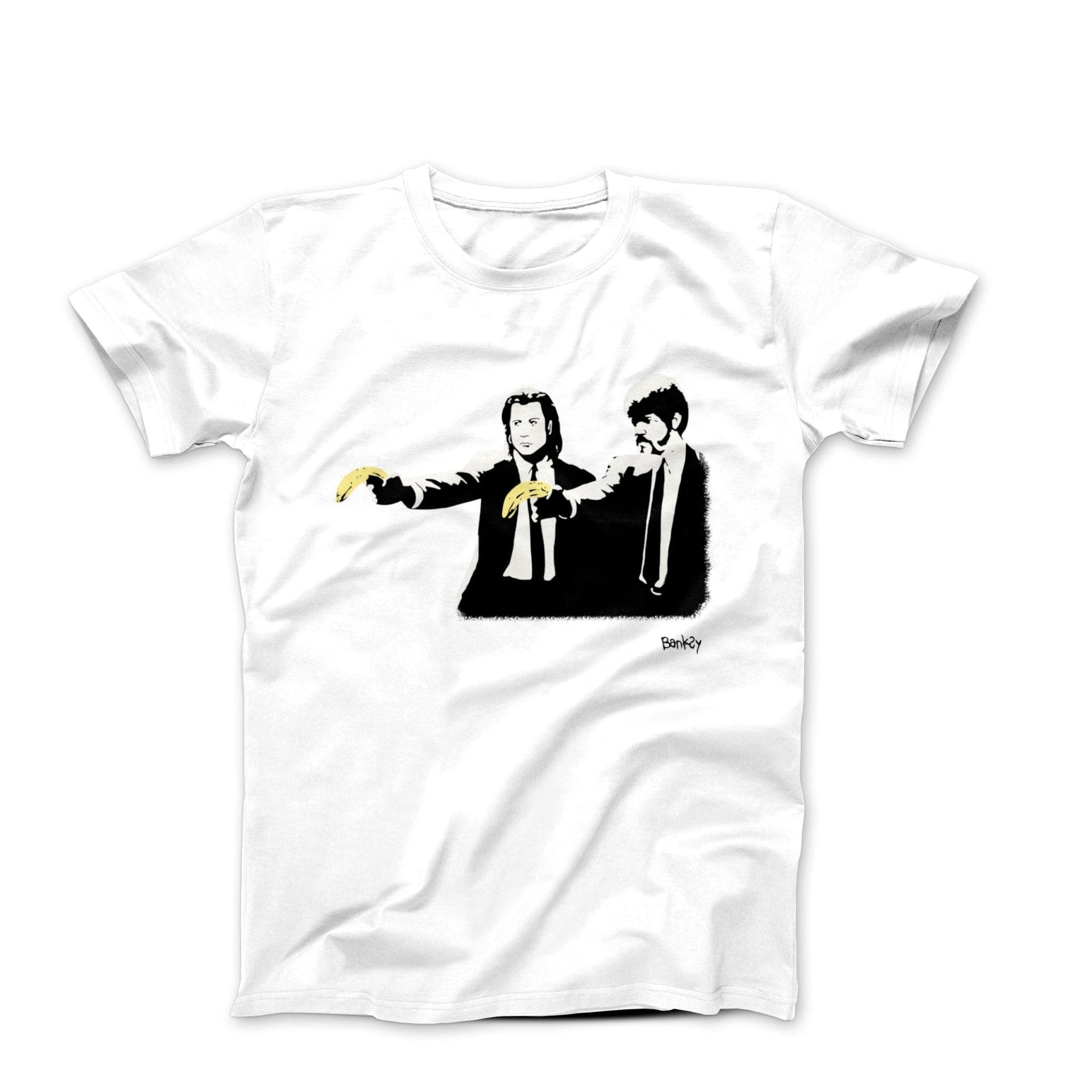 Banksy Peel Fiction (2002) Street Art T-shirt - Street, Pop & Media Art - Harvey Ltd