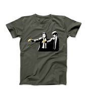 Banksy Peel Fiction (2002) Street Art T-shirt - Street, Pop & Media Art - Harvey Ltd