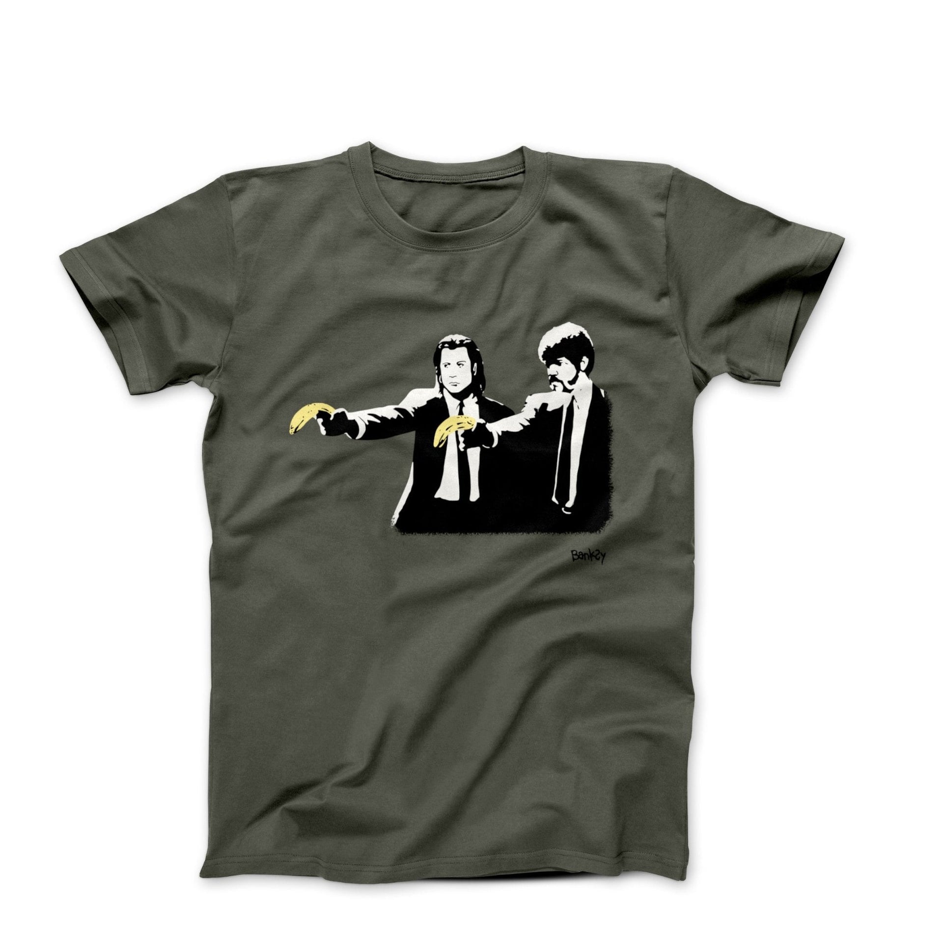 Banksy Peel Fiction (2002) Street Art T-shirt - Street, Pop & Media Art - Harvey Ltd