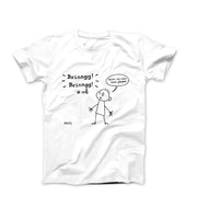 Banksy Phone Tap 2011 Street Art T-shirt - Street, Pop & Media Art - Harvey Ltd