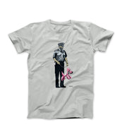 Banksy Pink Balloon Dog Graffiti T - shirt - Clothing - Harvey Ltd