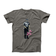 Banksy Pink Balloon Dog Graffiti T-shirt - Street, Pop & Media Art - Harvey Ltd