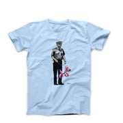 Banksy Pink Balloon Dog Graffiti T-shirt - Street, Pop & Media Art - Harvey Ltd