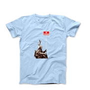 Banksy Property Warning 2010 Street Art T-shirt - Street, Pop & Media Art - Harvey Ltd