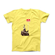 Banksy Property Warning 2010 Street Art T-shirt - Street, Pop & Media Art - Harvey Ltd