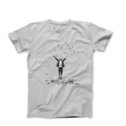 Banksy Raining Money Street Art T-shirt - Street, Pop & Media Art - Harvey Ltd