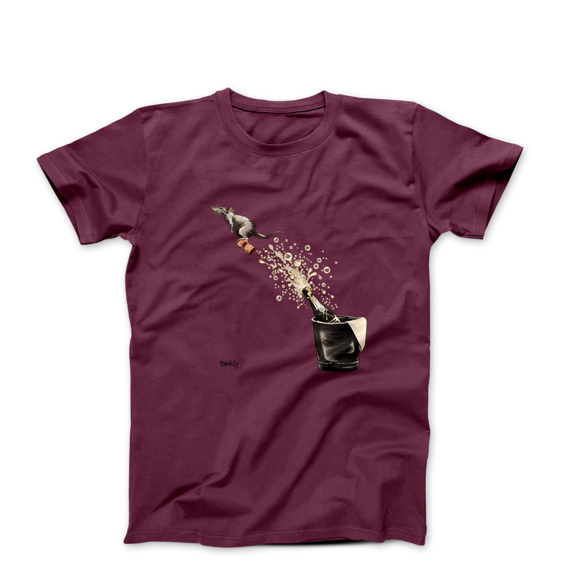 Banksy Rat Riding Cork Street Art T-shirt - Street, Pop & Media Art - Harvey Ltd