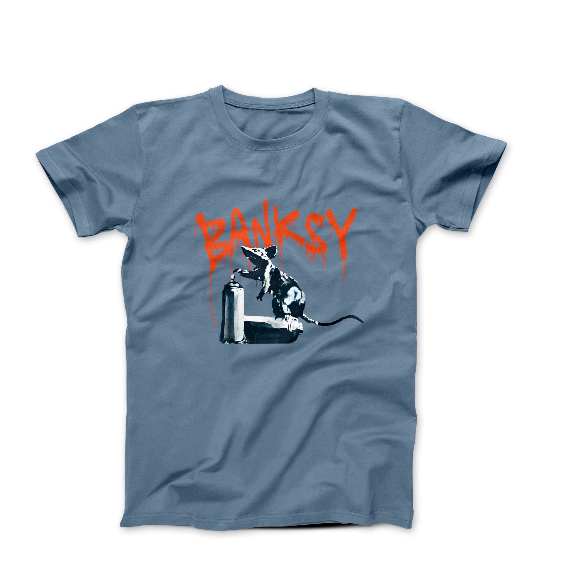 Banksy Rat with Spray Cans T-shirt - Street, Pop & Media Art - Harvey Ltd