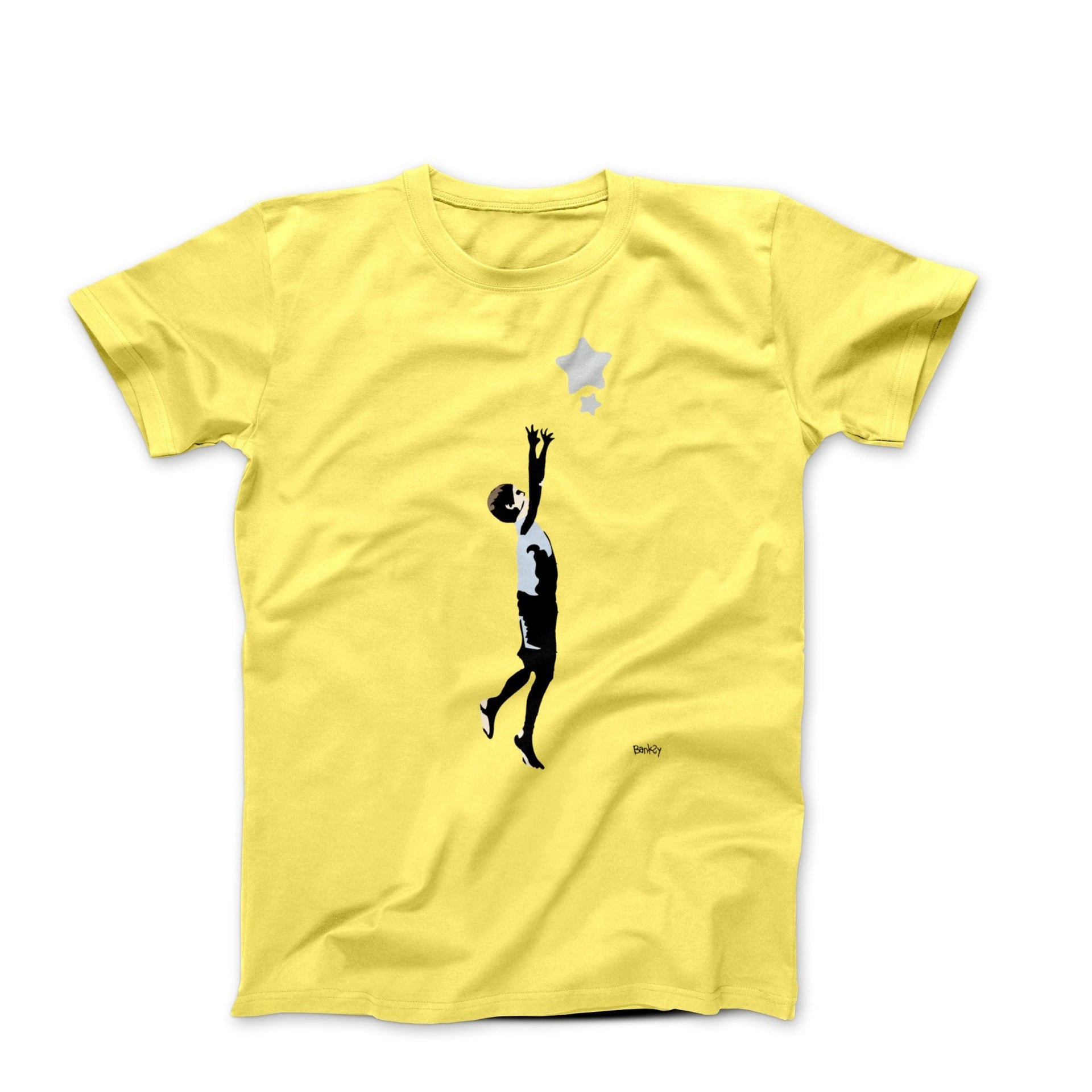 Banksy Reach For The Stars Street Art T-shirt - Street, Pop & Media Art - Harvey Ltd