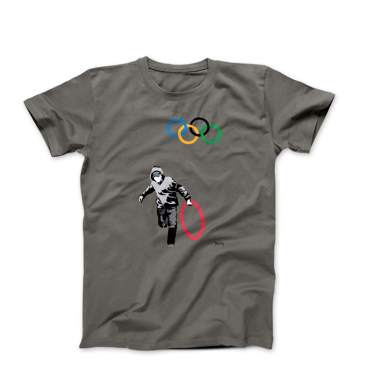 Banksy Ring Thief Street Art T-shirt - Street, Pop & Media Art - Harvey Ltd