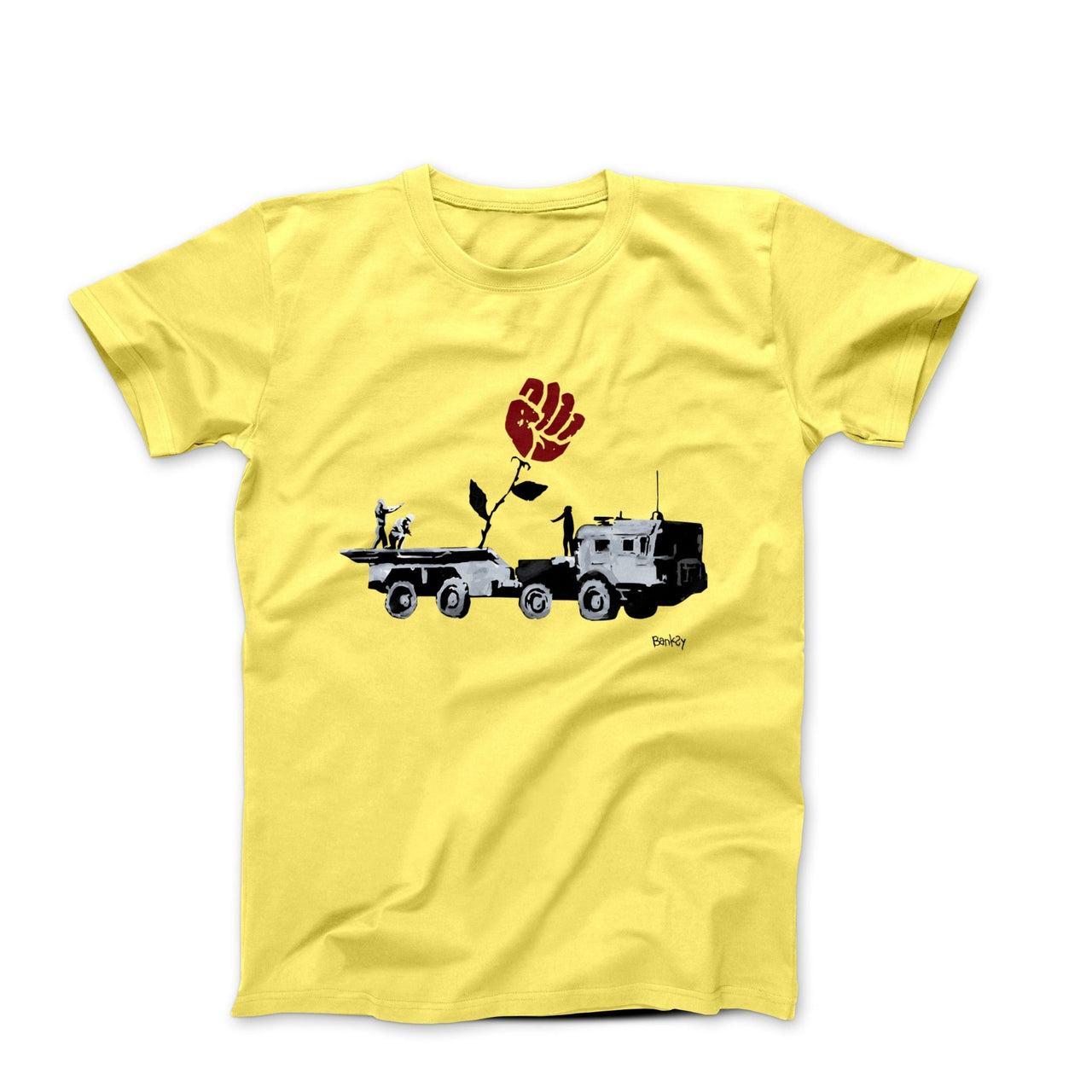 Banksy Rocket Launcher In Kiev (2022) Street Art T-shirt - Street, Pop & Media Art - Harvey Ltd