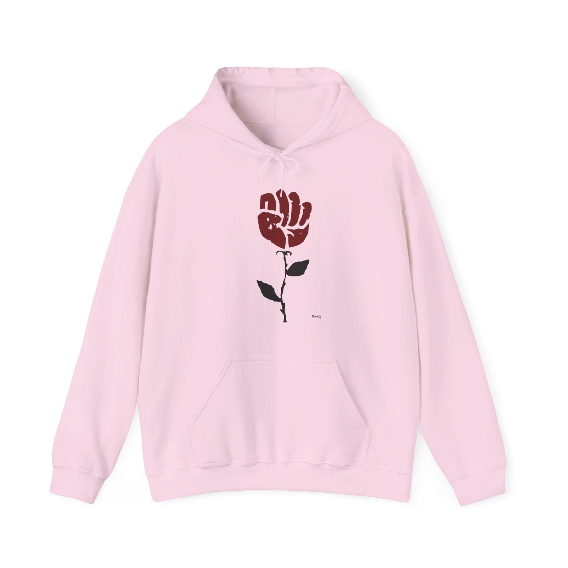 Banksy Rose In Sidewalk (2008) Street Art Hoodie - Street, Pop & Media Art - Harvey Ltd