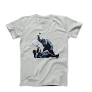 Banksy Royal Courts of Justice T-shirt - Street, Pop & Media Art - Harvey Ltd