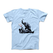 Banksy Royal Courts of Justice T-shirt - Street, Pop & Media Art - Harvey Ltd