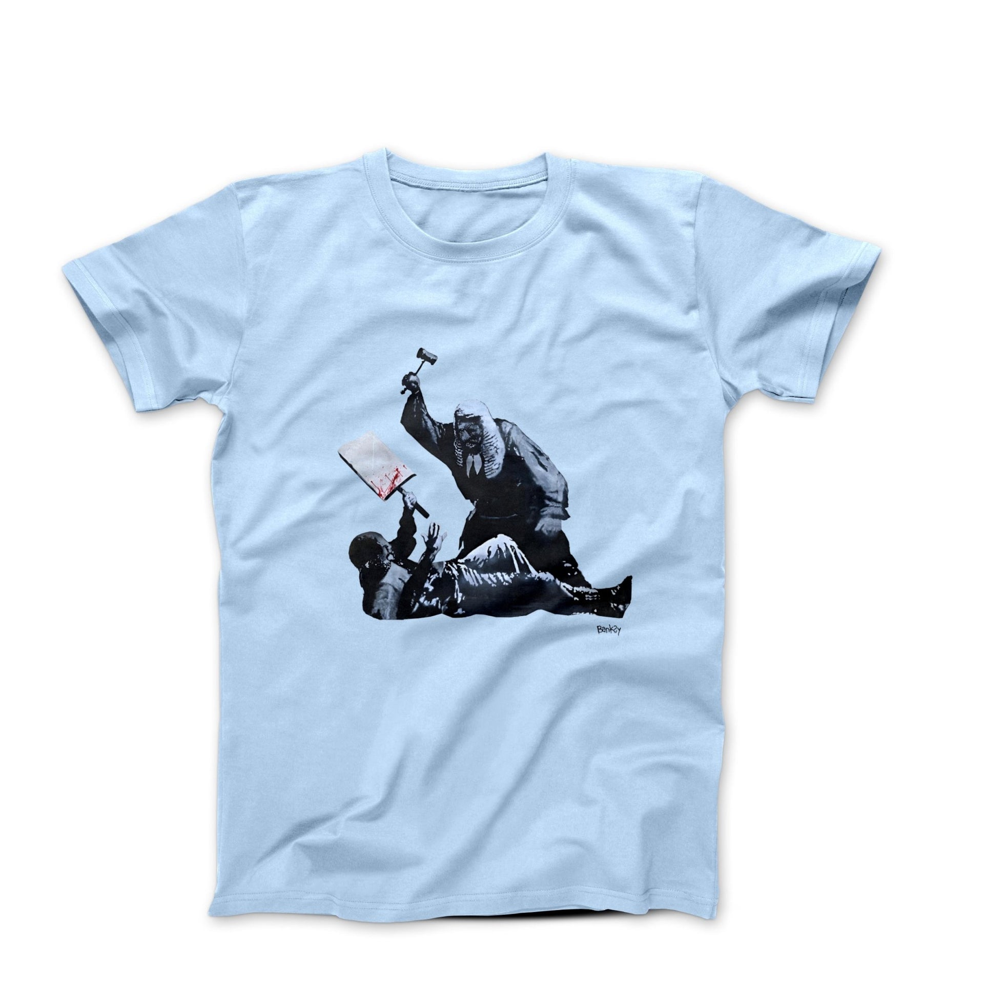 Banksy Royal Courts of Justice T-shirt - Street, Pop & Media Art - Harvey Ltd
