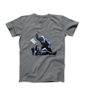 Banksy Royal Courts of Justice T-shirt - Street, Pop & Media Art - Harvey Ltd