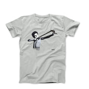 Banksy Slingshot Kid Street Art T-shirt - Street, Pop & Media Art - Harvey Ltd