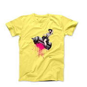 Banksy Spraycan Rodeo Girl 2008 Artwork T-shirt - T-Shirt - Harvey Ltd