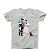 Banksy Stop and Search Street Art T-shirt - Street, Pop & Media Art - Harvey Ltd