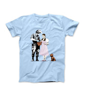 Banksy Stop and Search Street Art T-shirt - Street, Pop & Media Art - Harvey Ltd