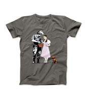 Banksy Stop and Search Street Art T-shirt - Street, Pop & Media Art - Harvey Ltd
