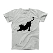 Banksy Stretching Cat (2024) Street Art T - Shirt - Clothing - Harvey Ltd