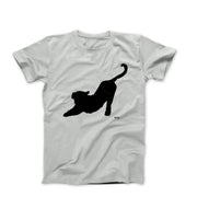 Banksy Stretching Cat (2024) Street Art T-Shirt - Street, Pop & Media Art - Harvey Ltd