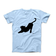 Banksy Stretching Cat (2024) Street Art T-Shirt - Street, Pop & Media Art - Harvey Ltd