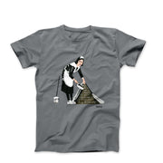 Banksy Sweep It Under The Carpet Street Art T-shirt - Street, Pop & Media Art - Harvey Ltd