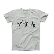 Banksy Swinging Monkeys (2024) Street Art T-Shirt - Street, Pop & Media Art - Harvey Ltd