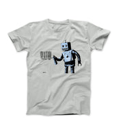 Banksy Tagging Robot (2013) Street Art T - shirt - Clothing - Harvey Ltd