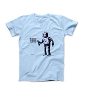 Banksy Tagging Robot Street Art T-shirt - Street, Pop & Media Art - Harvey Ltd