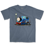 Banksy Tank Graffiti Garment - Dyed T-shirt - Street, Pop & Media Art - Harvey Ltd