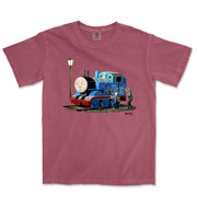 Banksy Tank Graffiti Garment - Dyed T-shirt - Street, Pop & Media Art - Harvey Ltd