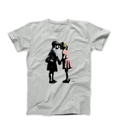 Banksy Thank You and Welcome Street Art T-shirt - Street, Pop & Media Art - Harvey Ltd