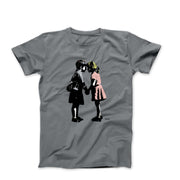 Banksy Thank You and Welcome Street Art T-shirt - Street, Pop & Media Art - Harvey Ltd