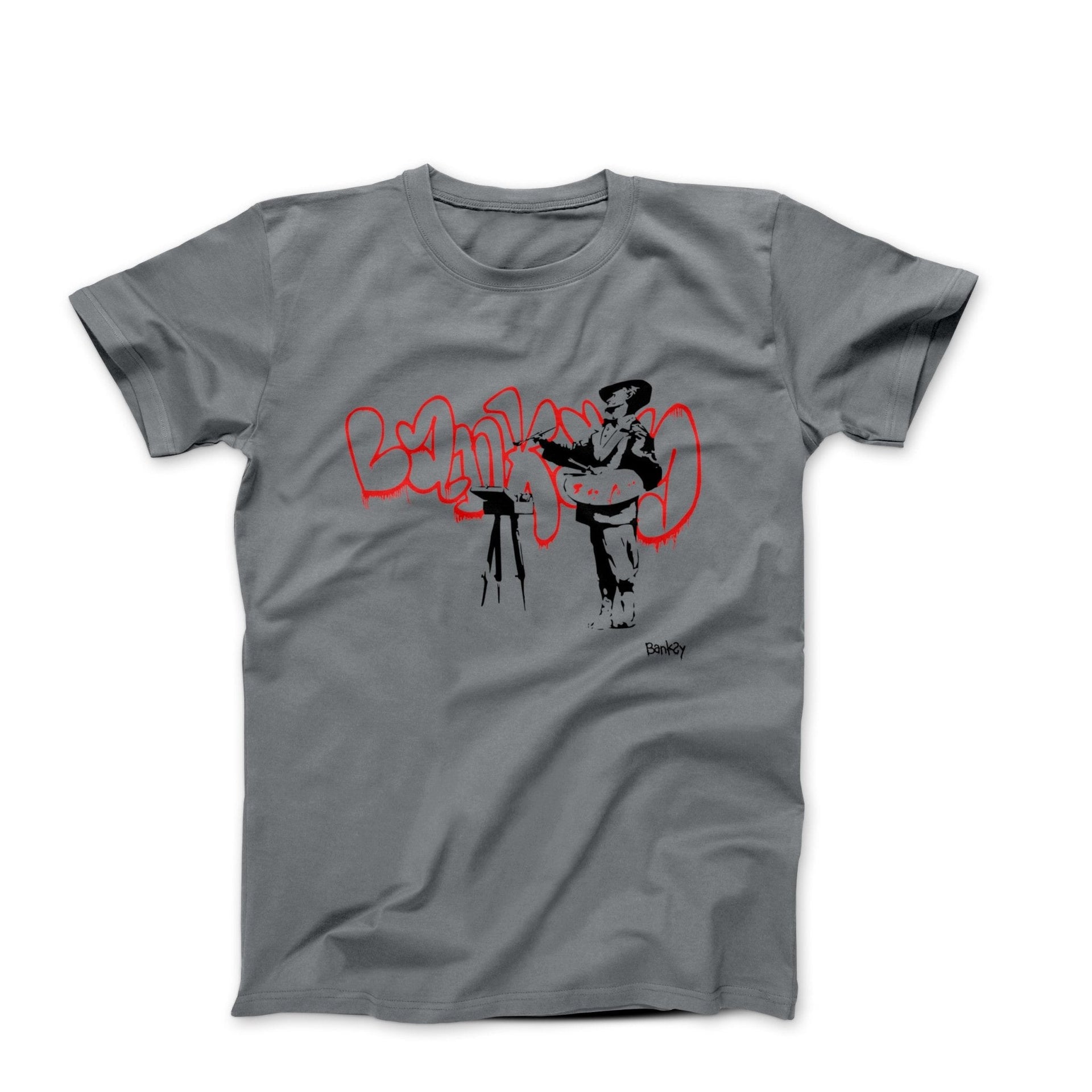 Banksy The Painter Velasquez Street Art T-shirt - Street, Pop & Media Art - Harvey Ltd