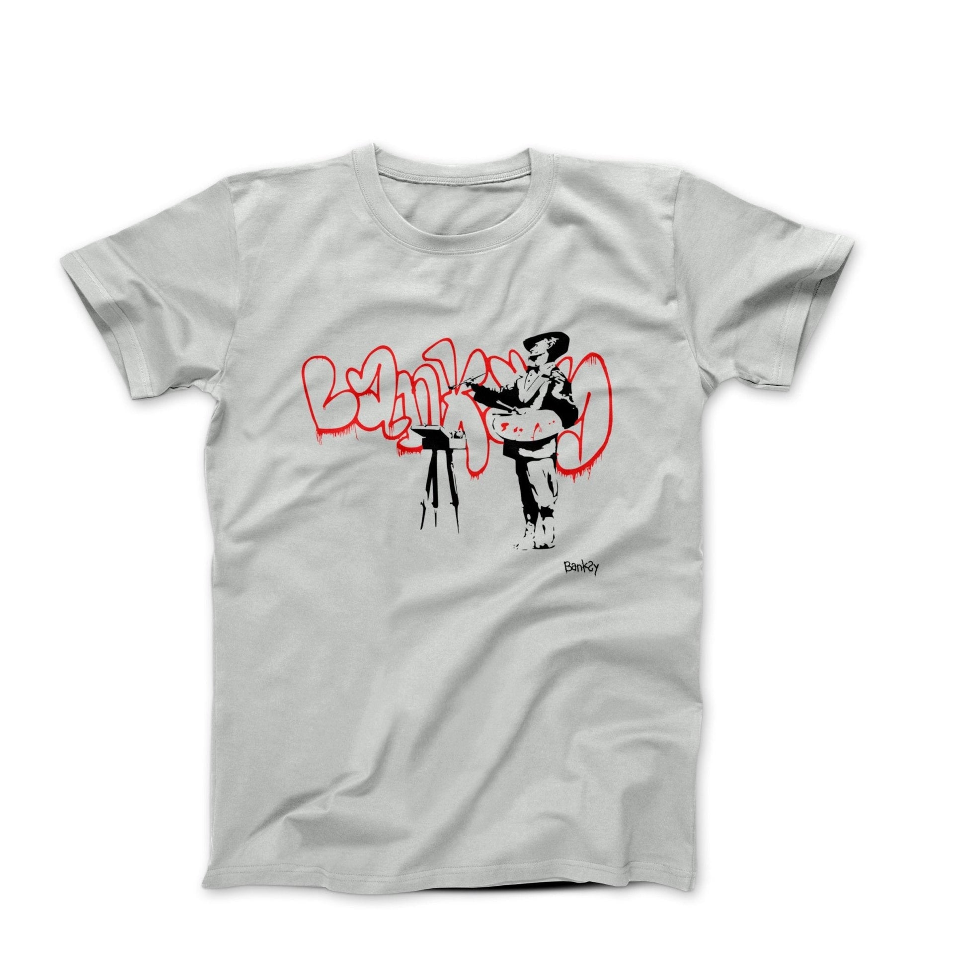 Banksy The Painter Velasquez Street Art T-shirt - Street, Pop & Media Art - Harvey Ltd