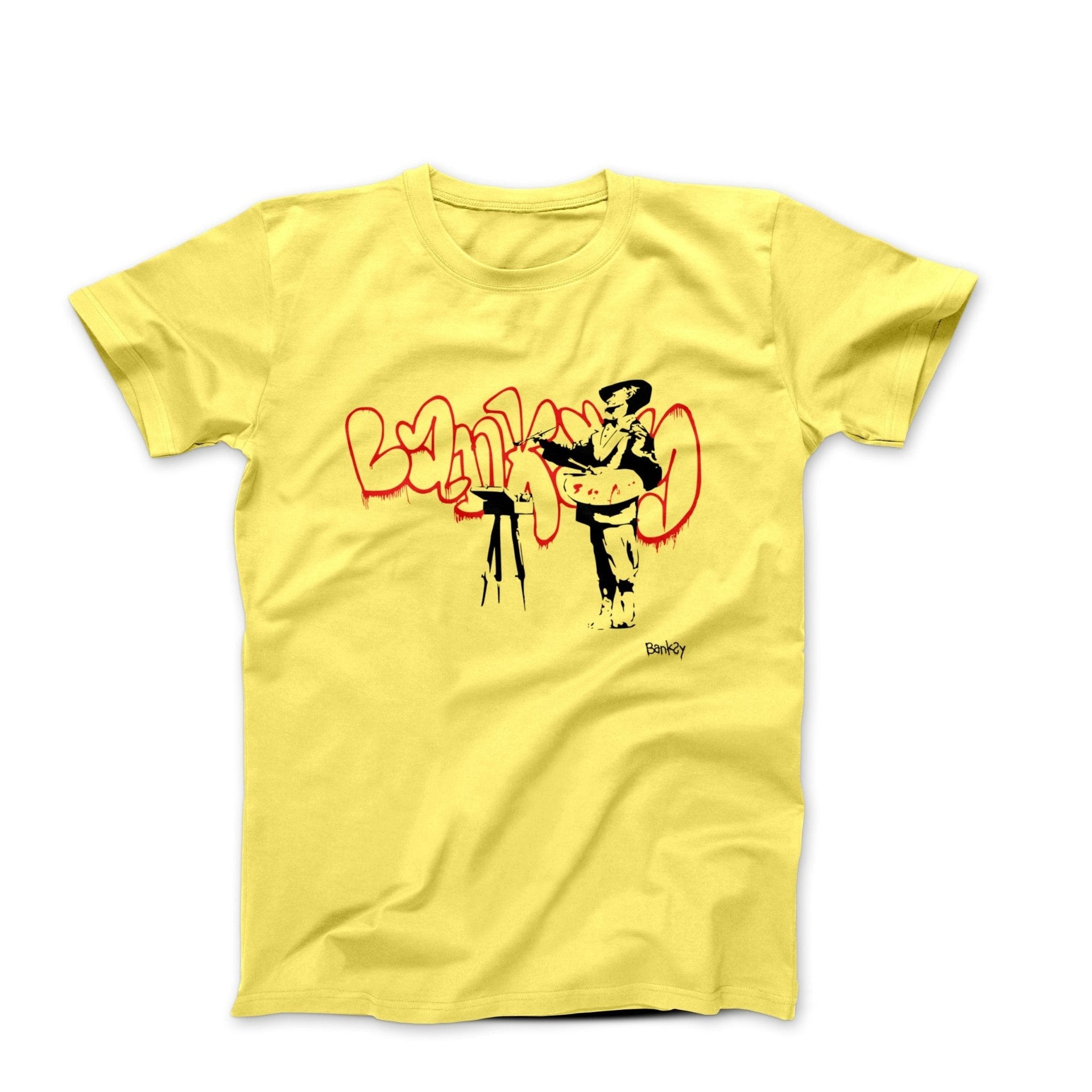 Banksy The Painter Velasquez Street Art T-shirt - Street, Pop & Media Art - Harvey Ltd