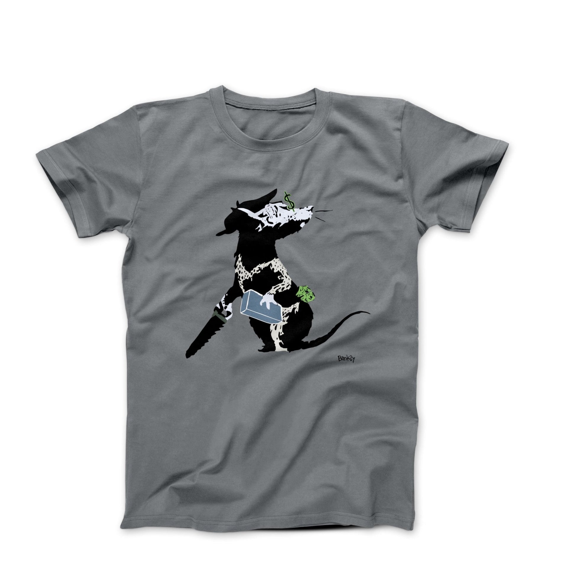 Banksy Thief Rat Street Art T-shirt - Street, Pop & Media Art - Harvey Ltd