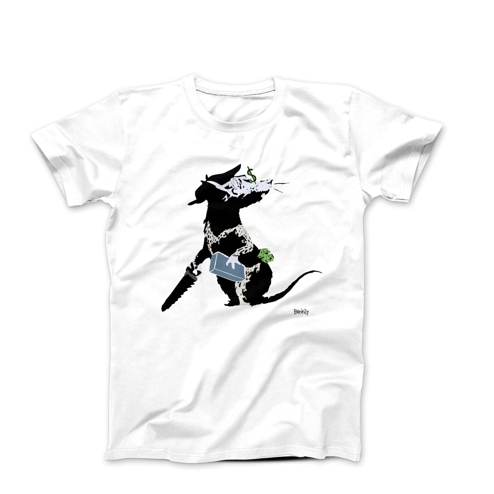 Banksy Thief Rat Street Art T-shirt - Street, Pop & Media Art - Harvey Ltd