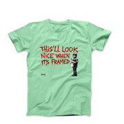 Banksy This'll Look Nice When It's Framed 2010 T-shirt - Street, Pop & Media Art - Harvey Ltd