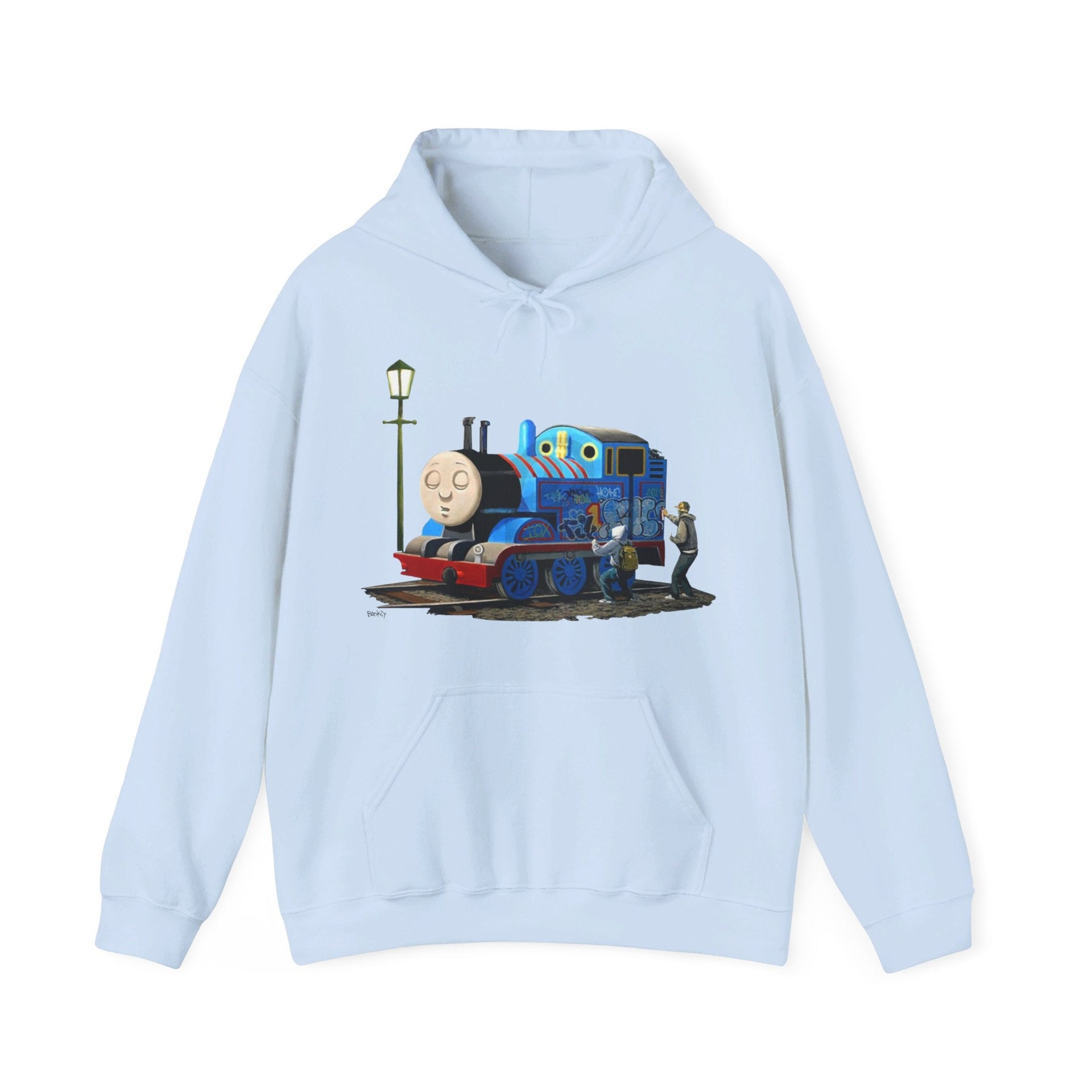 Banksy Thomas the Tank (2008) Street Art Hoodie - Clothing - Harvey Ltd