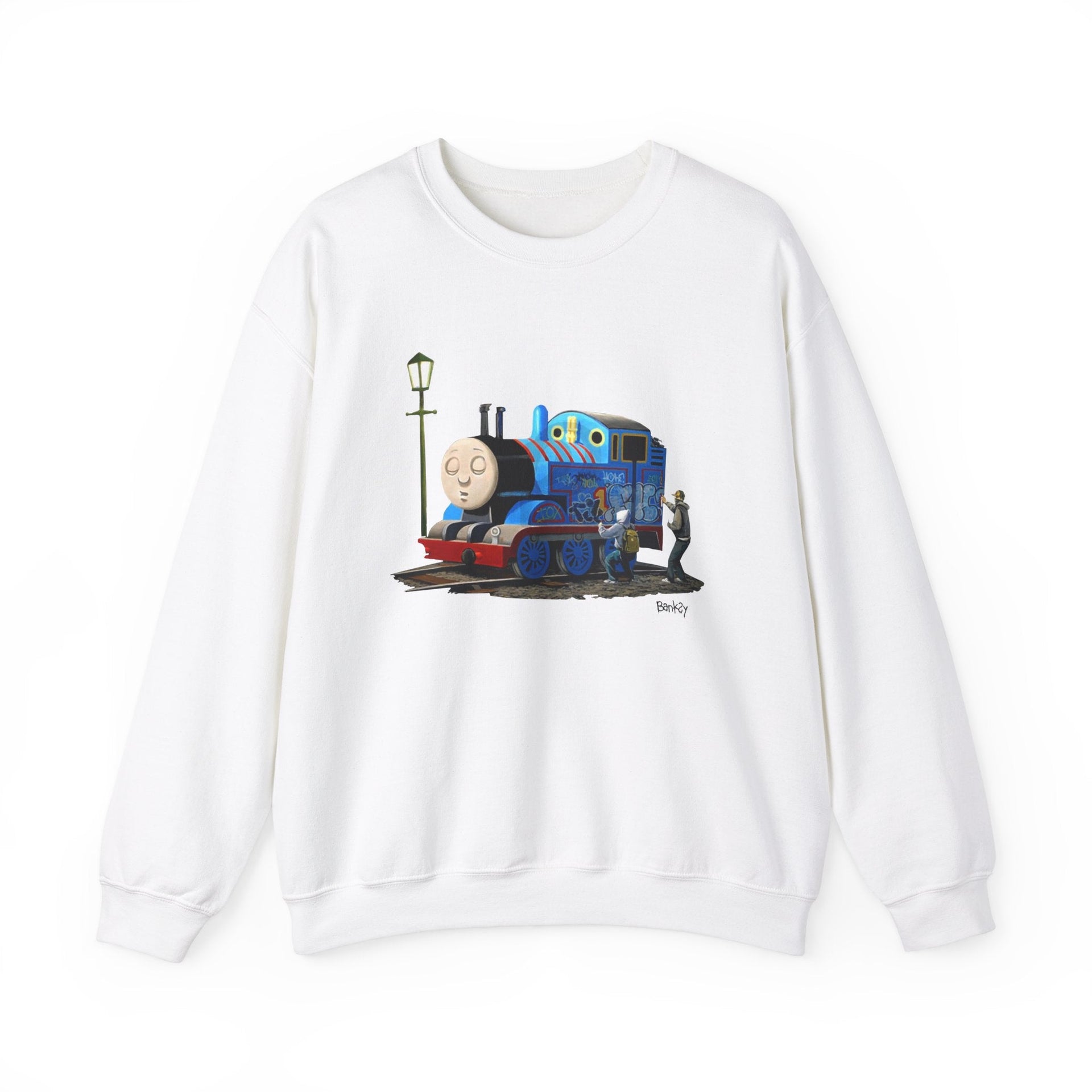 Banksy Thomas the Tank (2008) Street Art Sweatshirt - Clothing - Harvey Ltd