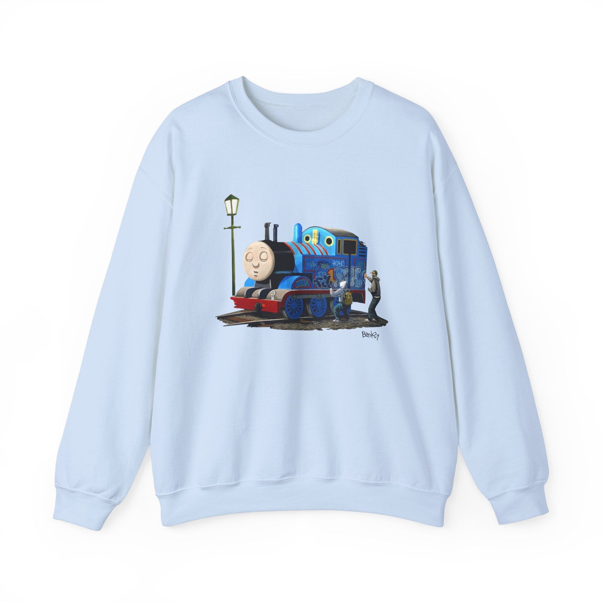 Banksy Thomas the Tank (2008) Street Art Sweatshirt - Clothing - Harvey Ltd